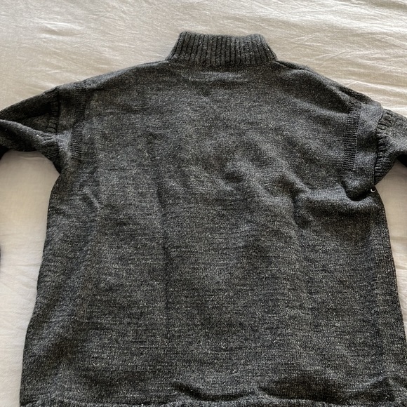 Quarter Zip Wool Sweater - Picture 4 of 6